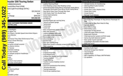 2013 Chrysler 200 Touring