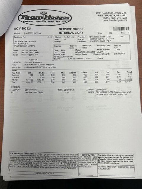 2020 Jeep Wrangler Unlimited Willys