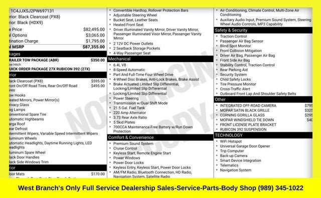 2023 Jeep Wrangler Rubicon 392