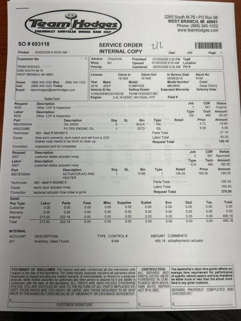 2016 Jeep Compass Latitude