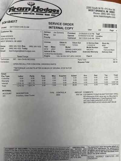 2019 Jeep Grand Cherokee Altitude