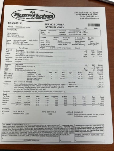 2019 Jeep Grand Cherokee Altitude