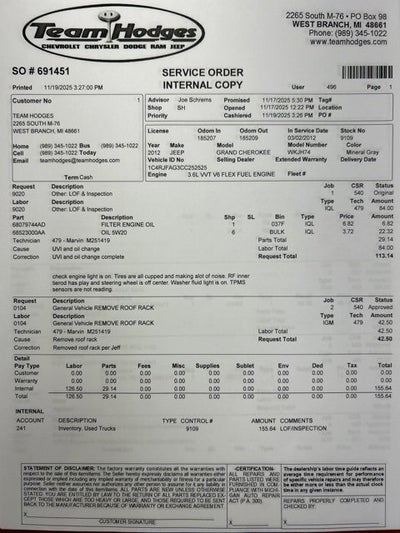 2012 Jeep Grand Cherokee Laredo