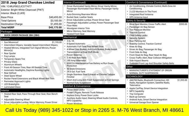 2018 Jeep Grand Cherokee Limited