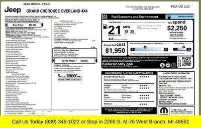 2020 Jeep Grand Cherokee Overland