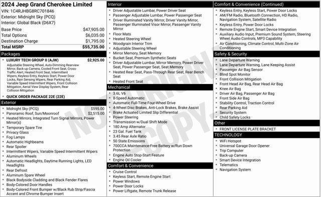 2024 Jeep Grand Cherokee Limited