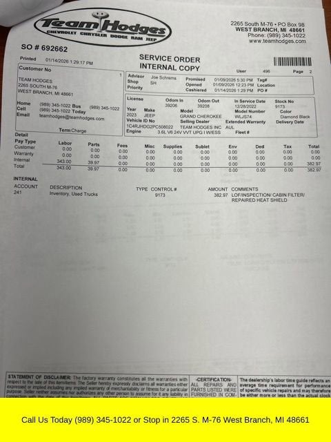 2023 Jeep Grand Cherokee Overland