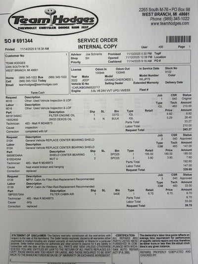 2022 Jeep Grand Cherokee L Limited