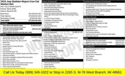 2023 Jeep Gladiator Mojave