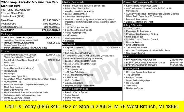 2023 Jeep Gladiator Mojave