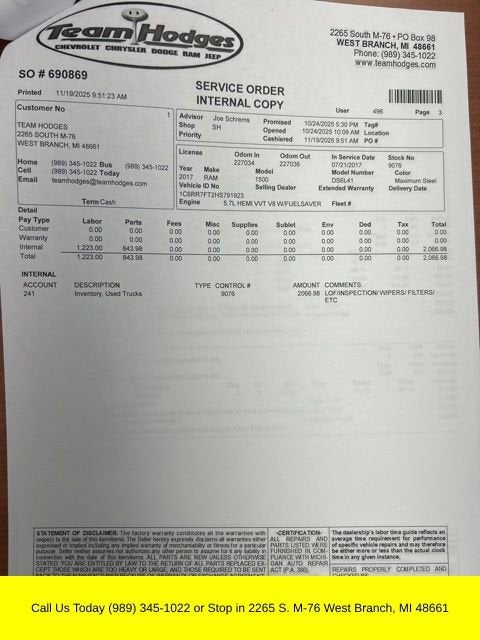 2017 RAM 1500 Express