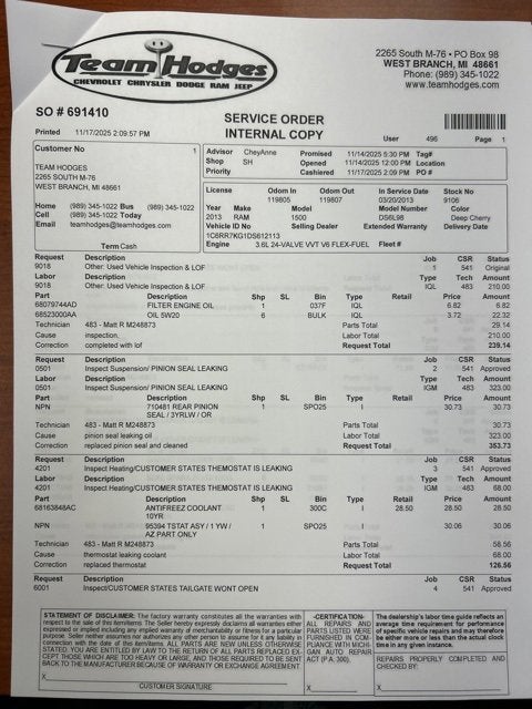 2013 RAM 1500 Tradesman