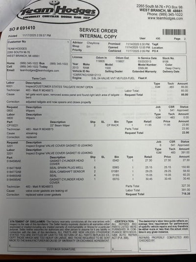 2013 RAM 1500 Tradesman