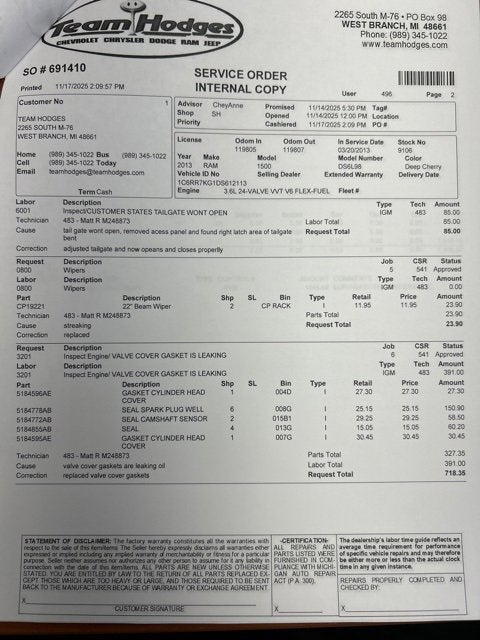 2013 RAM 1500 Tradesman