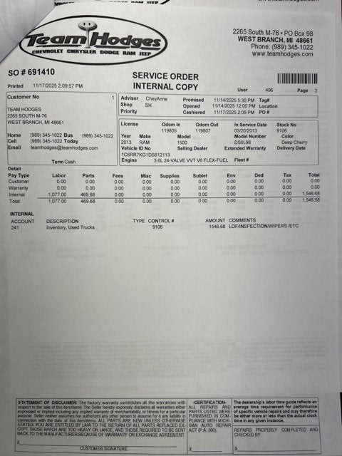 2013 RAM 1500 Tradesman