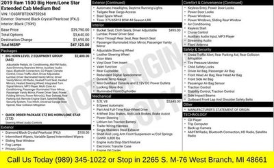 2019 RAM 1500 Big Horn/Lone Star