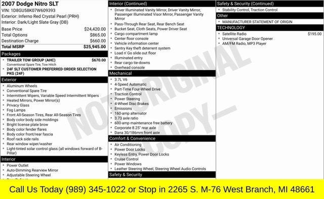 2007 Dodge Nitro SLT
