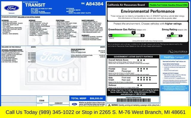 2024 Ford Transit Passenger Wagon XL