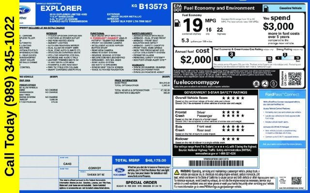 2019 Ford Explorer Limited