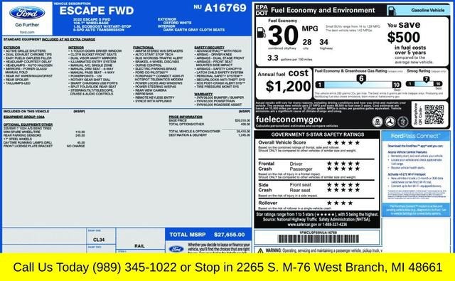 2022 Ford Escape S