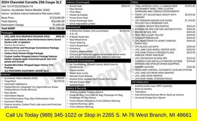 2024 Chevrolet Corvette Z06 3LZ