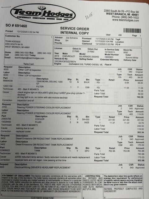 2013 Chevrolet Silverado 2500 HD Work Truck