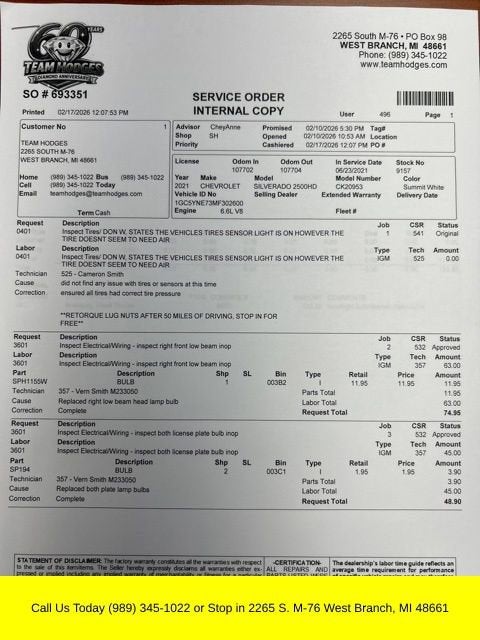 2021 Chevrolet Silverado 2500 HD LT