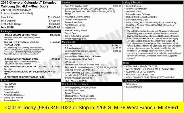 2019 Chevrolet Colorado 4WD LT