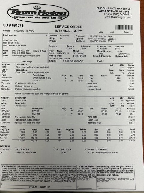 2020 Chevrolet Colorado Z71