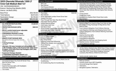 2025 Chevrolet Silverado 1500 LT