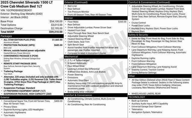 2025 Chevrolet Silverado 1500 LT