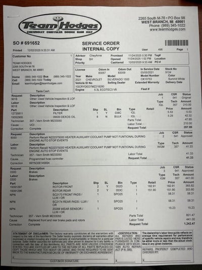 2021 Chevrolet Silverado 1500 LT