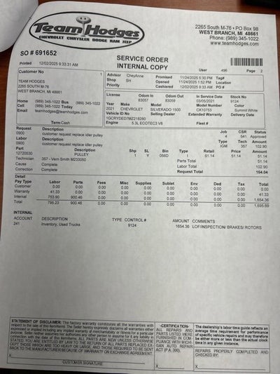 2021 Chevrolet Silverado 1500 LT