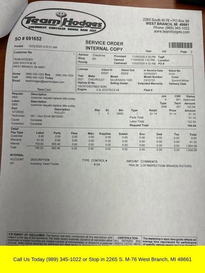 2021 Chevrolet Silverado 1500 LT