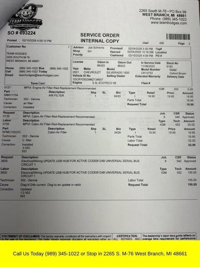 2021 Chevrolet Silverado 1500 LT