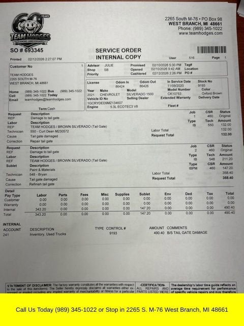 2021 Chevrolet Silverado 1500 LT