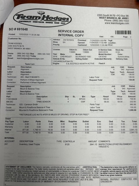 2018 Chevrolet Silverado 1500 LT