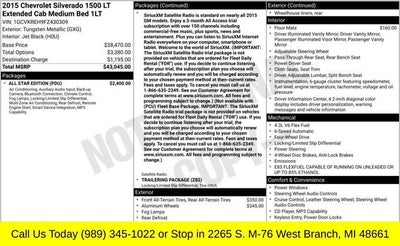 2015 Chevrolet Silverado 1500 LT