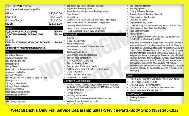 2019 Chevrolet Traverse LS