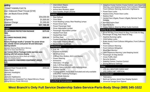 2024 Chevrolet Traverse Limited High Country