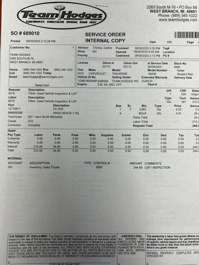 2023 Chevrolet Traverse Premier