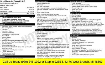 2016 Chevrolet Tahoe LS