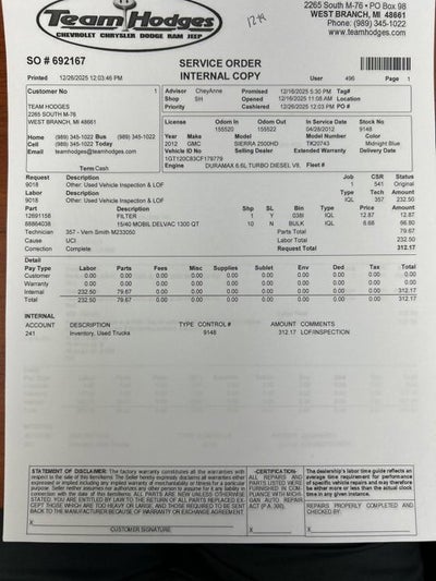 2012 GMC Sierra 2500 HD SLE