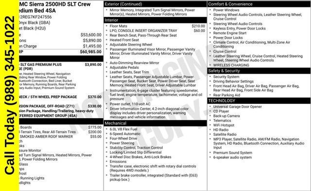 2019 GMC Sierra 2500 HD SLT