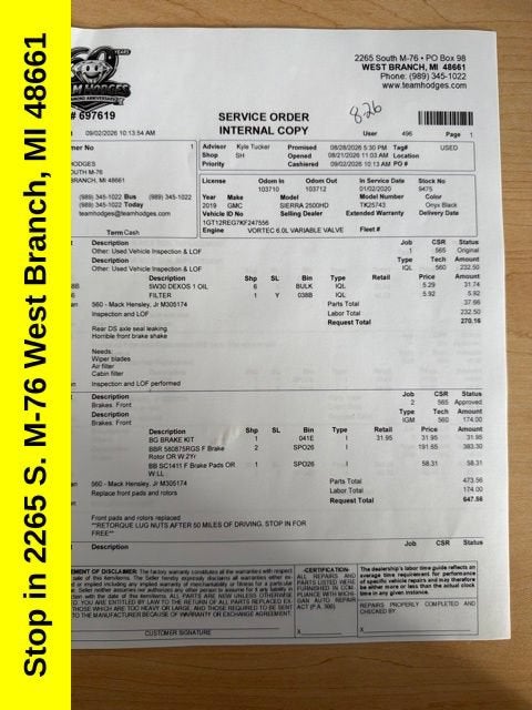 2019 GMC Sierra 2500 HD SLT