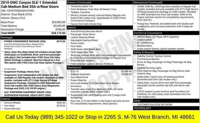 2010 GMC Canyon SLE1