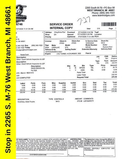 2024 Cadillac XT4 Premium Luxury
