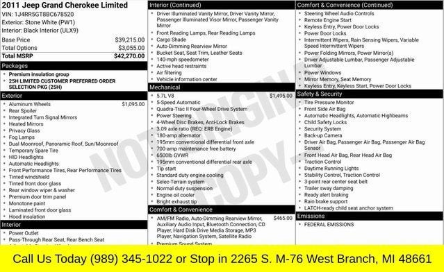 2011 Jeep Grand Cherokee Limited