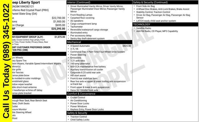 2008 Jeep Liberty Sport