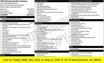 2023 Chrysler Pacifica Touring L